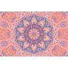 Hipnotikus Mandala tapéta pasztell színekben
