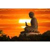 Tapéta szent Buddha szobor