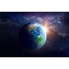 Öntapadó fotótapéta Föld a végtelen univerzum közepén