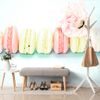 Fotótapéta színes macaroons