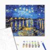 Festés számok szerint Vincent van Gogh - Csillagos éj a Rhone felett