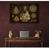 Kép Buddha arany kivitelben