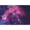 Öntapadó fotótapéta varázslatos lila galaxis