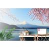 Fotótapéta a Fuji tükörképe a tó felszínén