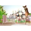 Öntapadó tapéta vidám haszonállatok