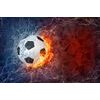 Öntapadó tapéta foci labda absztrakt háttérrel