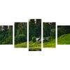 5 részes kép nyugtató természet