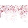 Fotótapéta lágy rózsaszín levelek