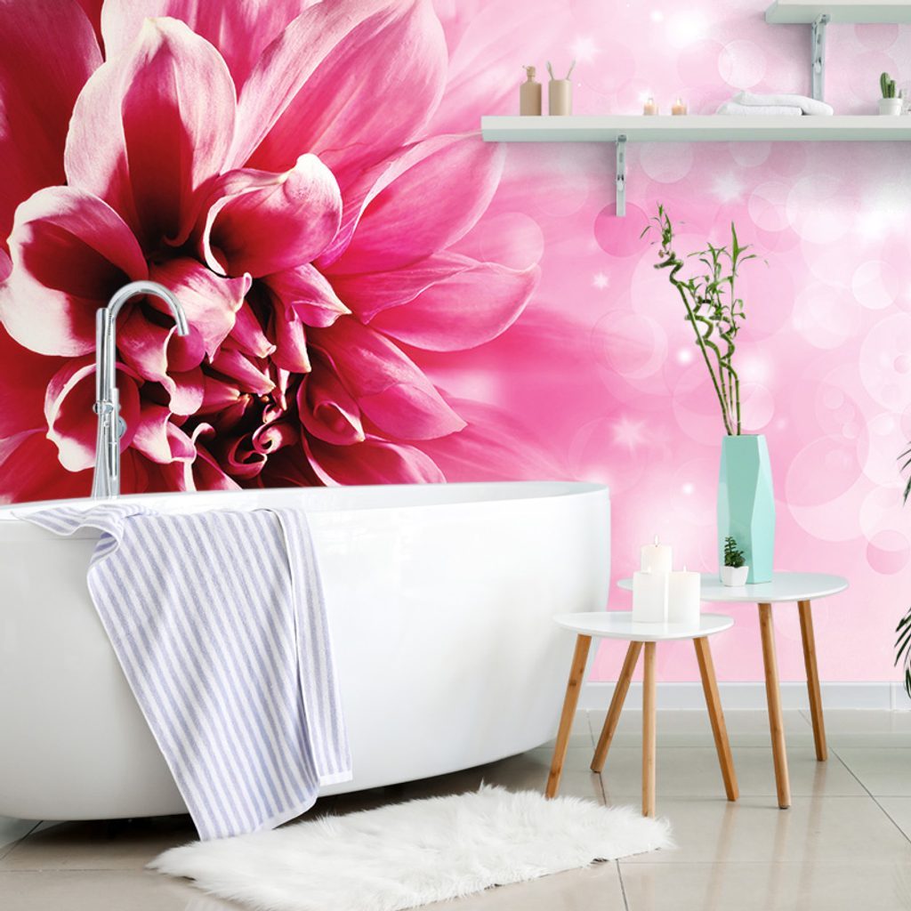 Nostre.hu - Bájos virágos tapéta rózsaszín árnyalatokban