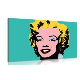 Kép ikonikus Marilyn Monroe pop art dizájnban