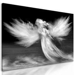 Kép fekete-fehér lenyűgöző angyalfelhő
