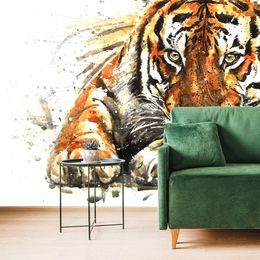 Öntapadó tapéta festmény egy bengáli tigrisről