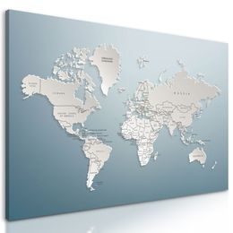 Kép egyedi világtérkép
