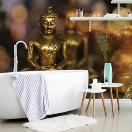 Öntapadó fotótapéta bronz Buddha szobor