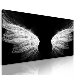 Kép angyalszárnyak fekete-fehér kivitelben