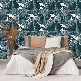 Öntapadó tapéta trópusi monstera