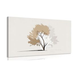Kép minimalista fa levelekkel