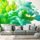 Gyönyörű öntapadó tapéta a zöld színek robbanása