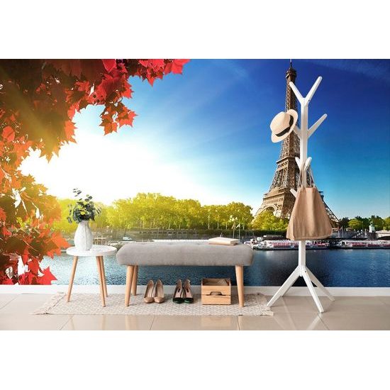 Öntapadó fotótapéta őszi kilátás az Eiffel-toronyra