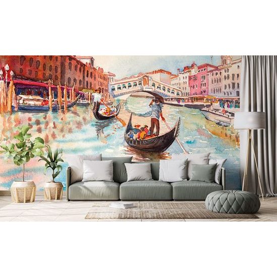 Gondola körutazás öntapadó tapéta