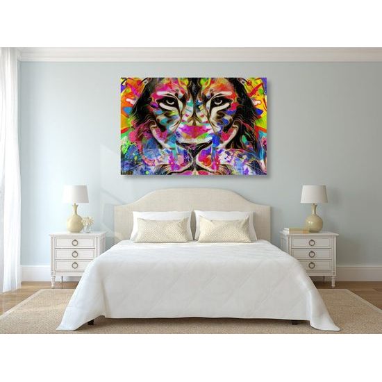 Kép sokszínű oroszlán