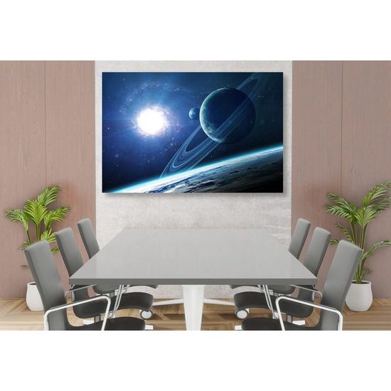 Kép bolygók a titokzatos világűrben