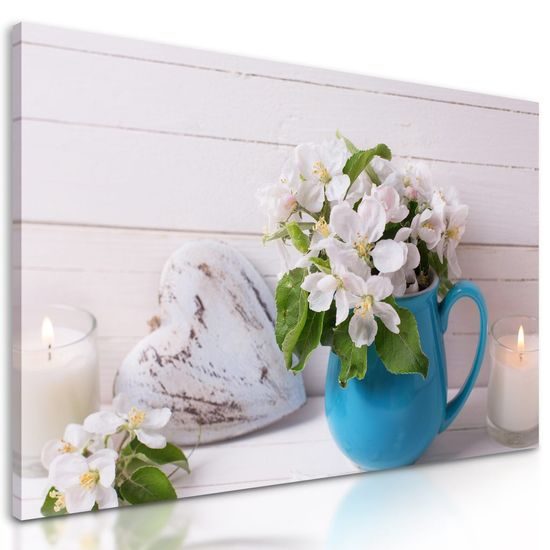 Kép csendélet fa háttérrel