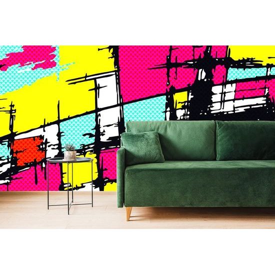 Öntapadó tapéta fiatalos pop-art