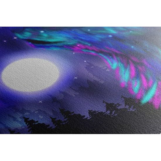 Kép farkasüvöltés