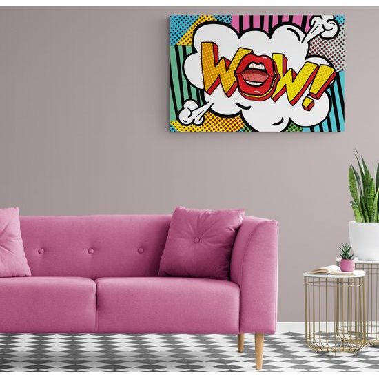 Kép pop art stílusban - WOW!