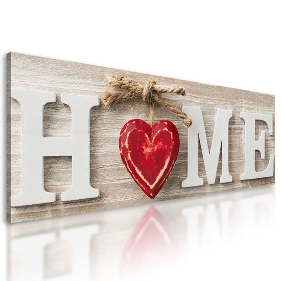 Kép stílusos Home felirat