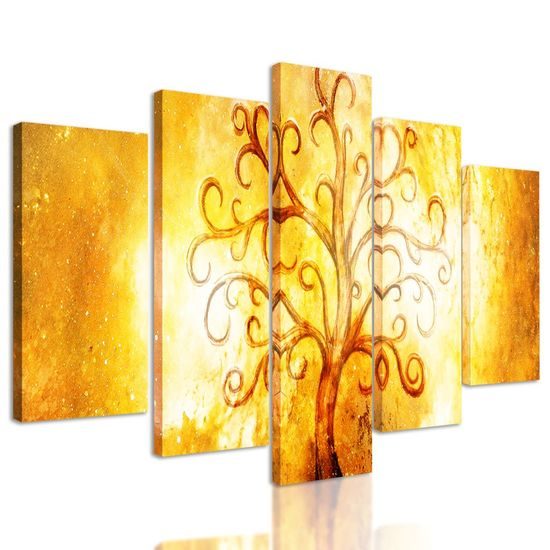 5 részes kép mágikus életfa