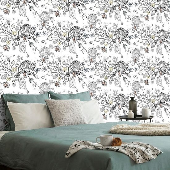 Tapéta bájos virágok