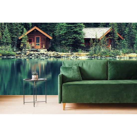 Öntapadó fotótapéta egy kabinról a Yoho kanadai parkban