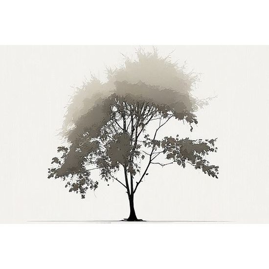 Kép minimalista lombos fa