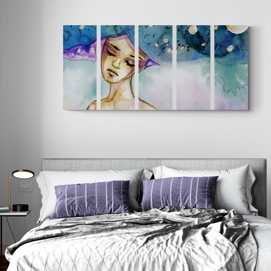 5 részes kép világűri tündér