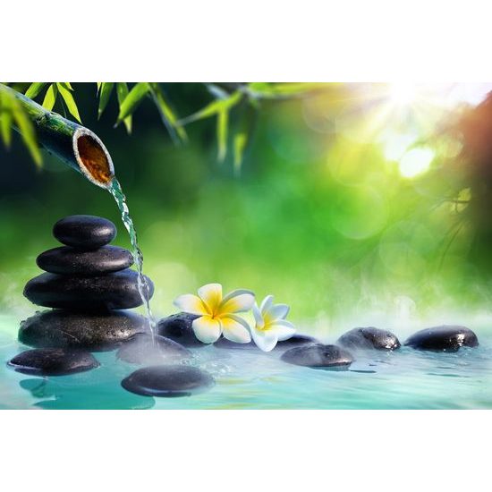 Öntapadó fotótapéta a Zen kert nyugalma