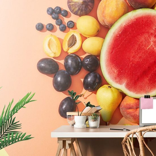Fotótapéta friss gyümölcs