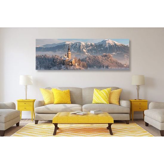 Kép templom a szlovén Bled-ben