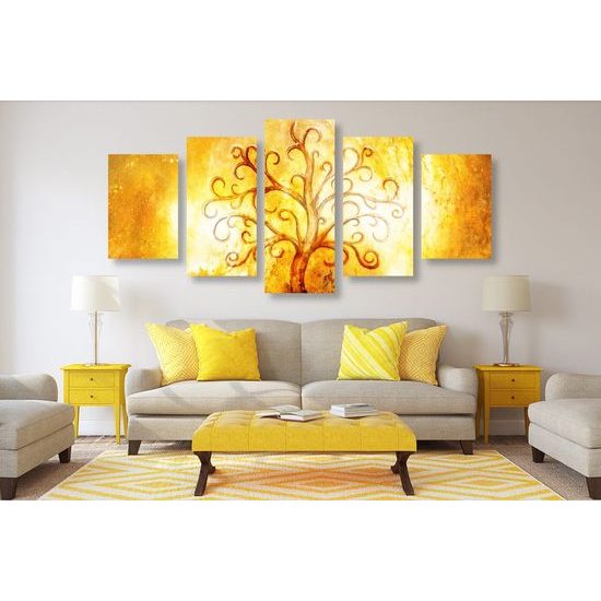 5 részes kép mágikus életfa