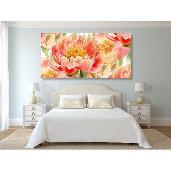 Kép pünkösdi rózsák vintage kivitelben