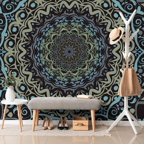 Öntapadó tapéta érdekes vintage Mandala