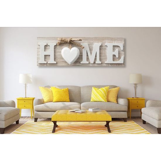 Kép vintage Home felirat