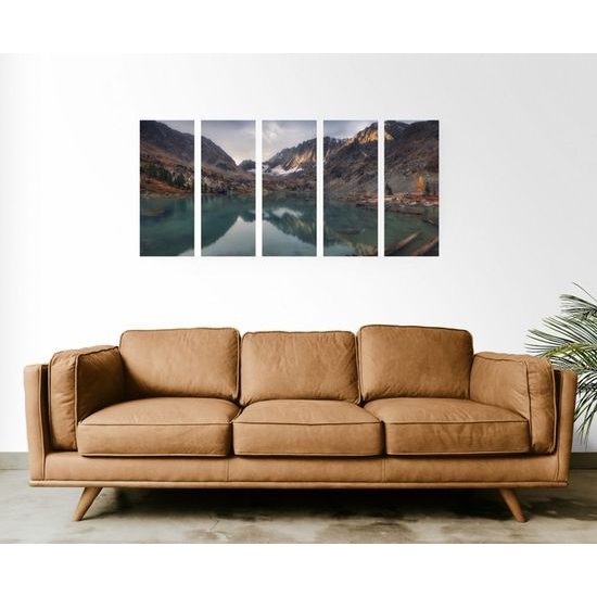 5 részes kép érintetlen tengerszem