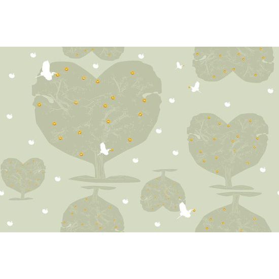 Tapéta csodás aranyalmák