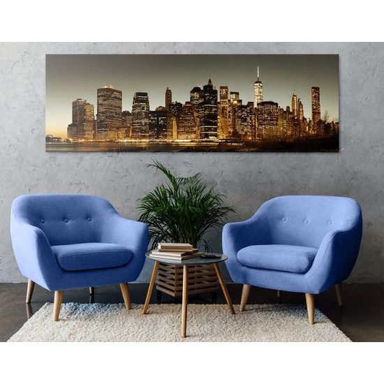 Kép éjjeli New York