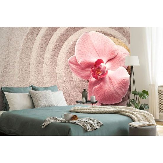 Fotótapéta az orchidea és a homok harmóniája