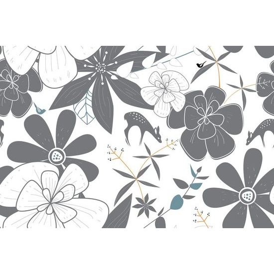 Tapéta az erdő szépsége