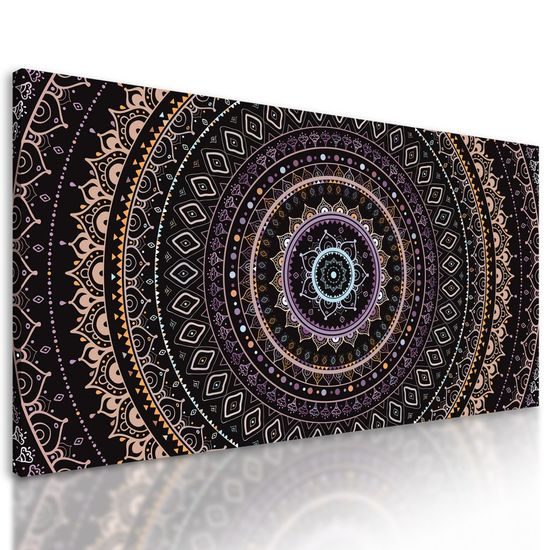 Kép érdekes Mandala lila színekben