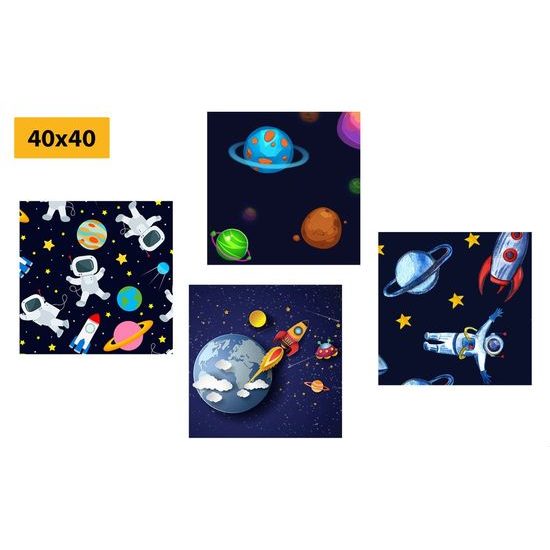 Képszett varázslatos világűr